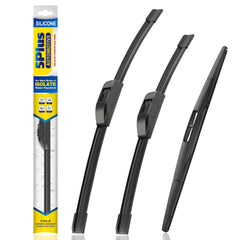 5 PLUS front packaging showing the 3-pack and vehicle fitment benefit