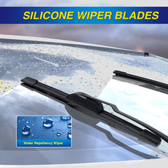 5 PLUS full-length passenger blade demonstrating fit and coverage benefit
