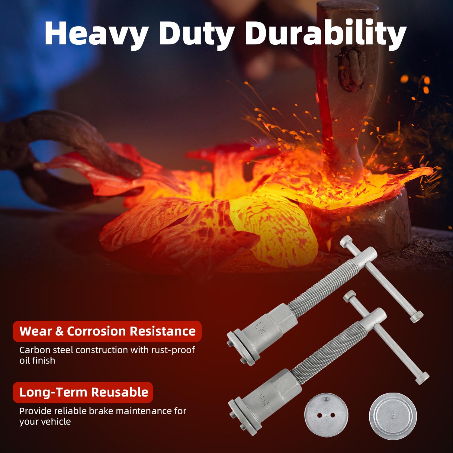 8MILELAKE driver handle with spindle for reliable torque and controlled winding