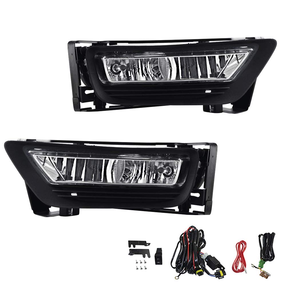 A ABIGAIL front assembly with clear lens showing clean fit and improved road illumination