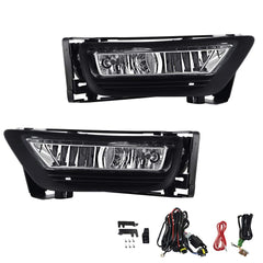 A ABIGAIL front assembly with clear lens showing clean fit and improved road illumination