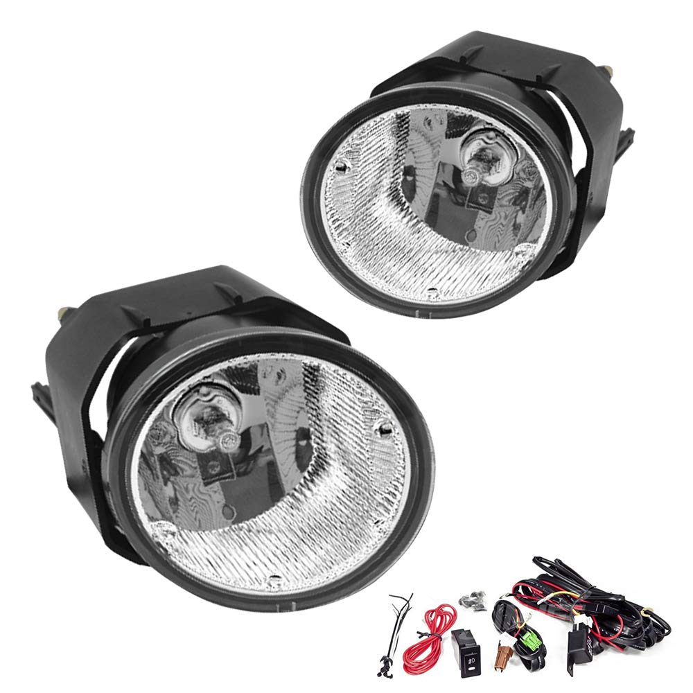A ABIGAIL front view clear lens showing precise beam alignment and enhanced road visibility