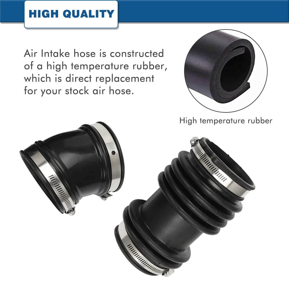 A ABIGAIL intake hose close-up of ribbing highlighting durability and flex