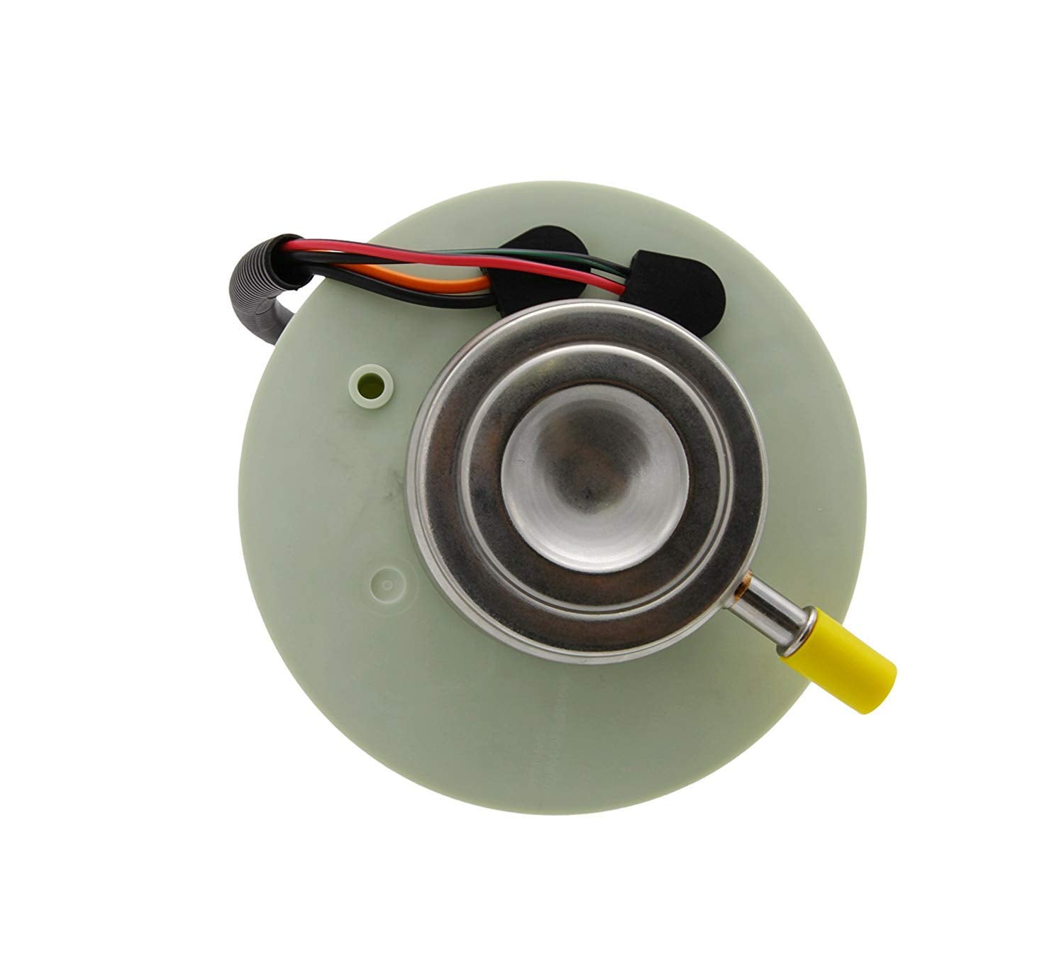 A ABIGAIL sending unit with hardware laid out for complete installation convenience