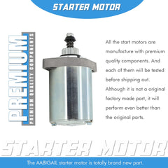 A ABIGAIL starter mounting bolt holes visible for direct-fit installation