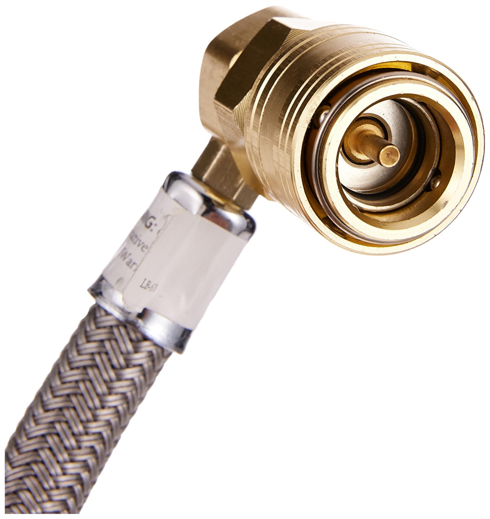 A/C Pro InterDynamics connected to R-1234yf can, compatible sealed-can use