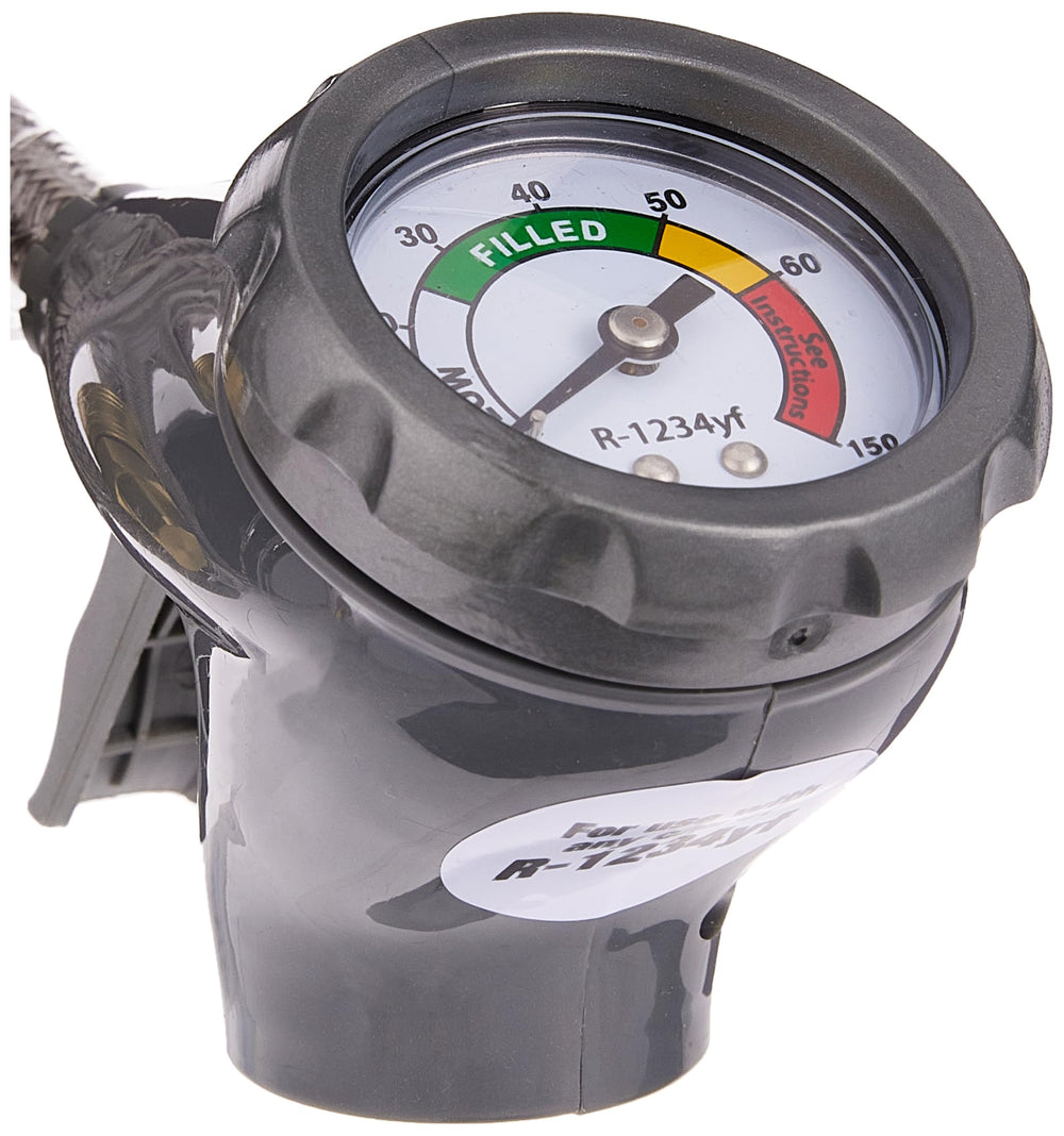 A/C Pro InterDynamics quick-connect coupler detail, secure fast attachment