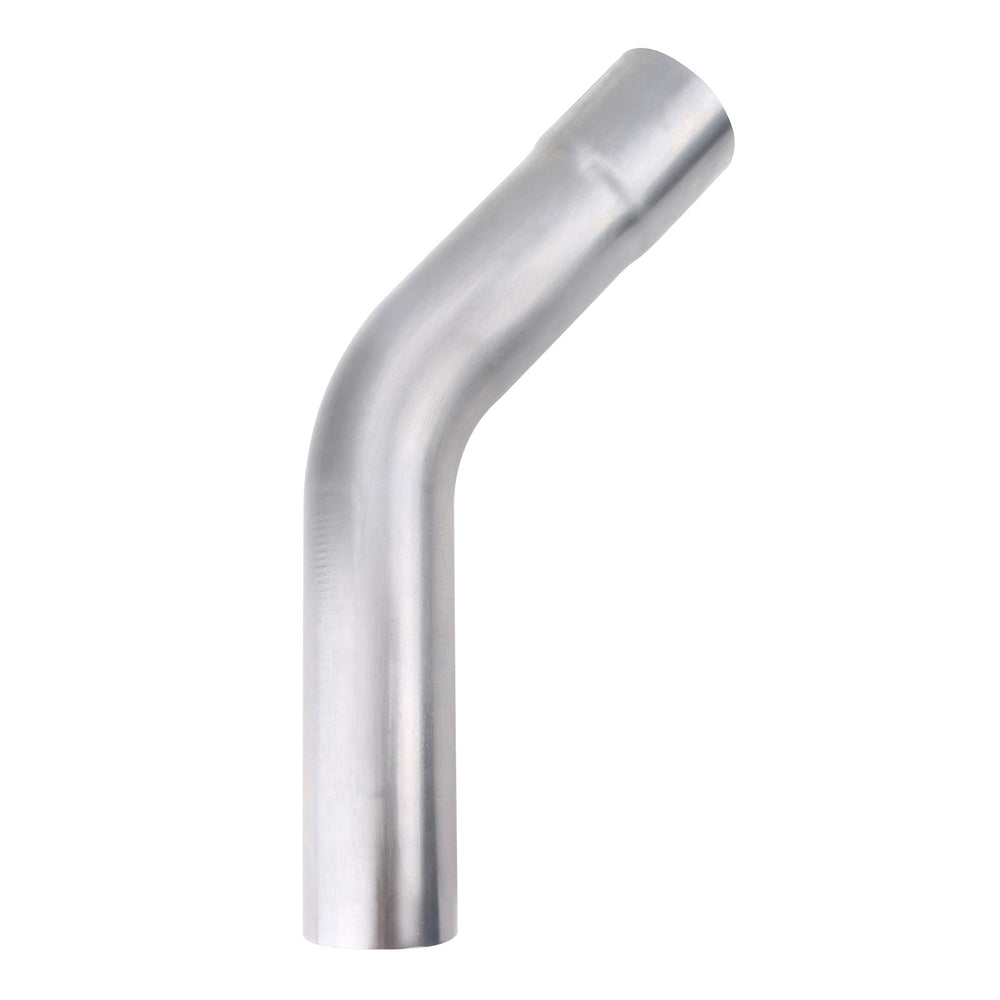A-KARCK 45° 2.5" OD tube front view showing shape and finish for easy identification