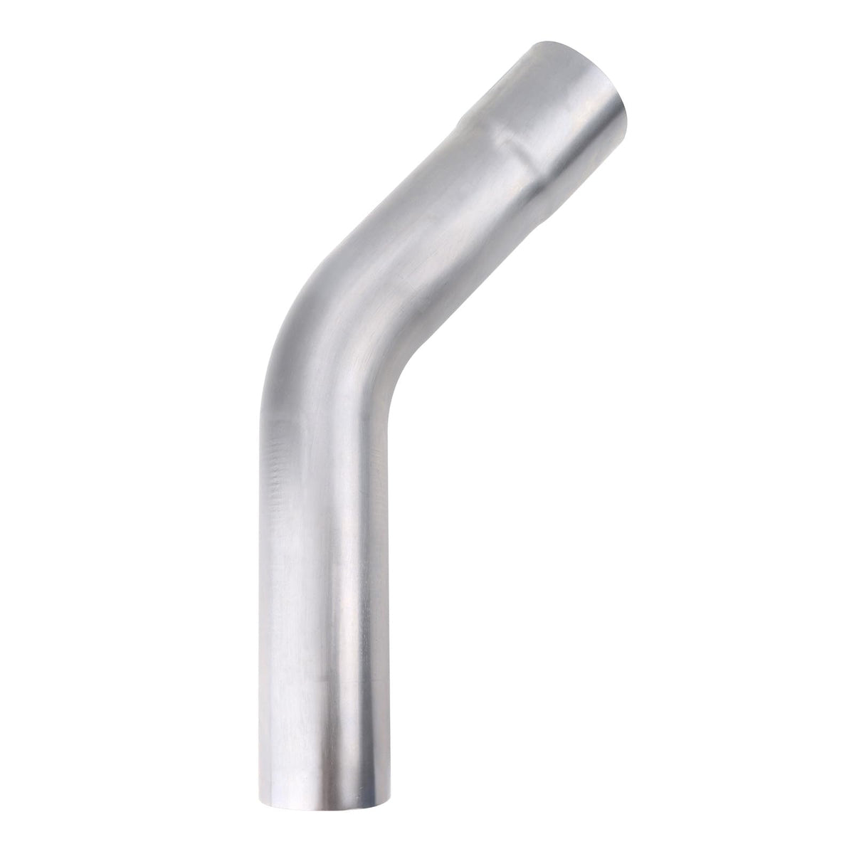A-KARCK 45° 2.5" OD tube front view showing shape and finish for easy identification