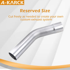 A-KARCK flared slip-fit end detail promoting quicker alignment and welding