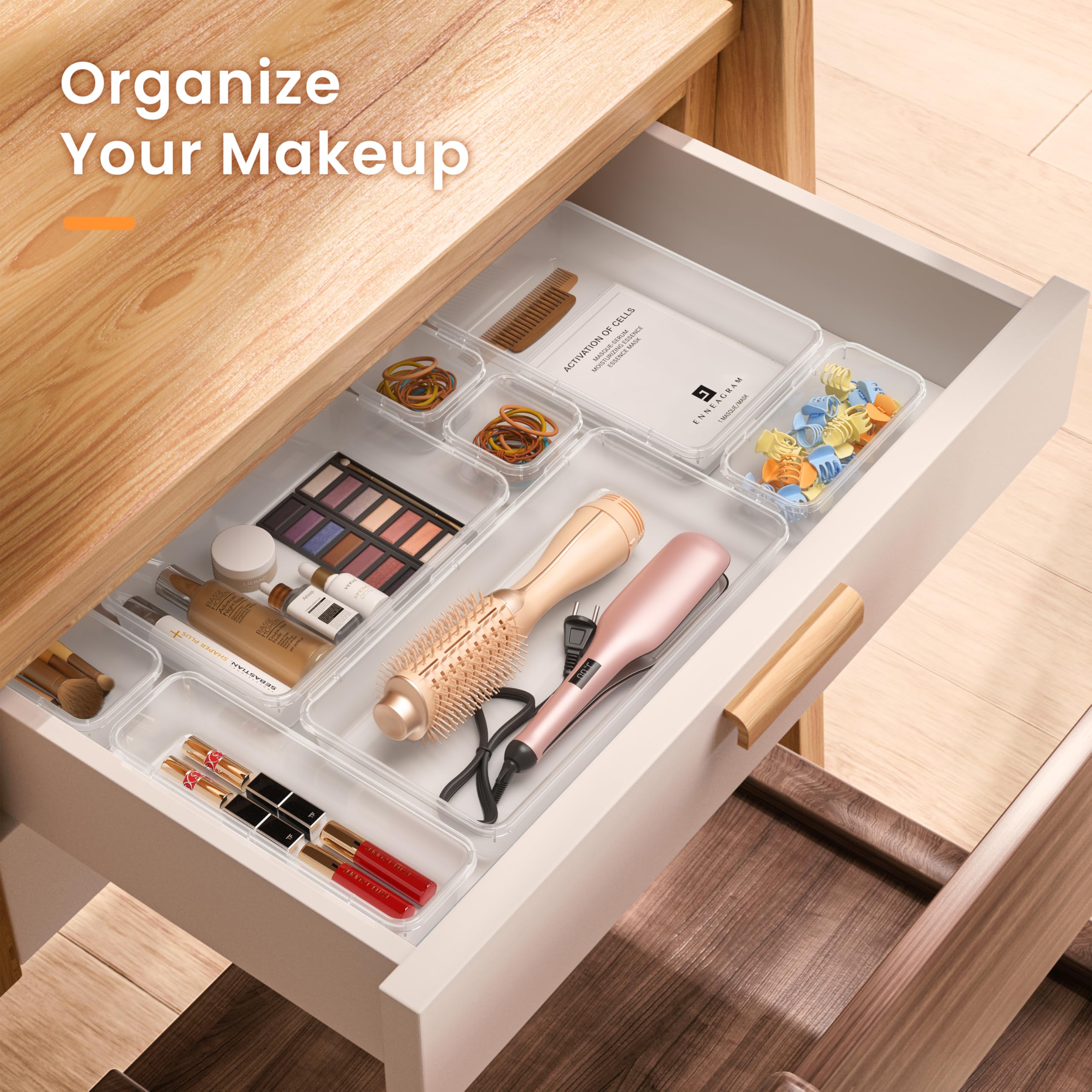 A-LuGei arranged in kitchen drawer holding cutlery to prevent sliding