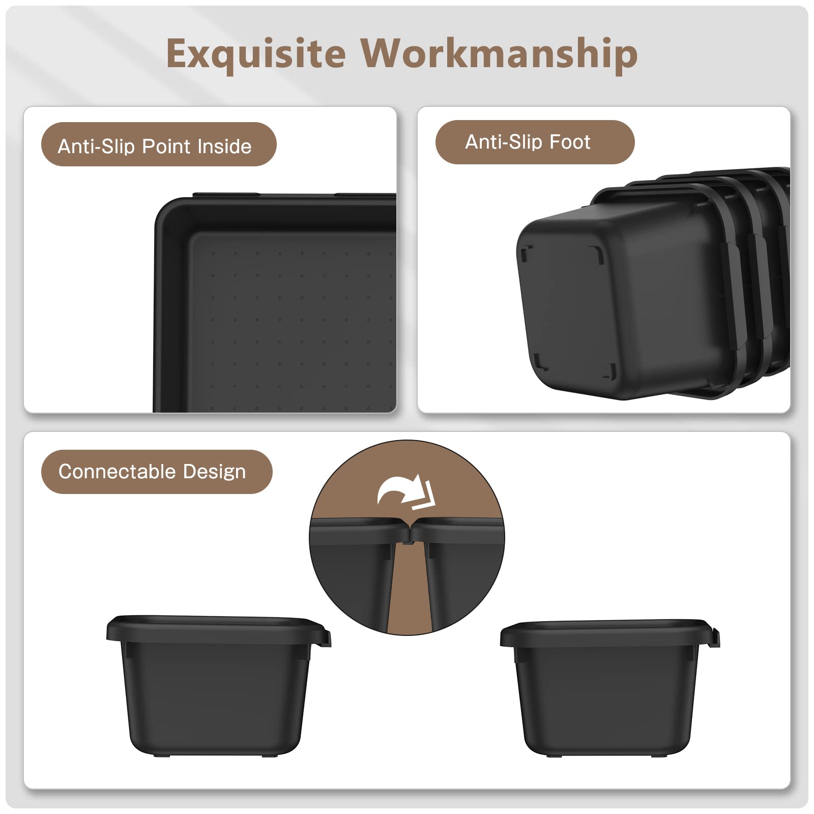 A-LuGei scale comparison with hand to show tray size and easy handling benefit