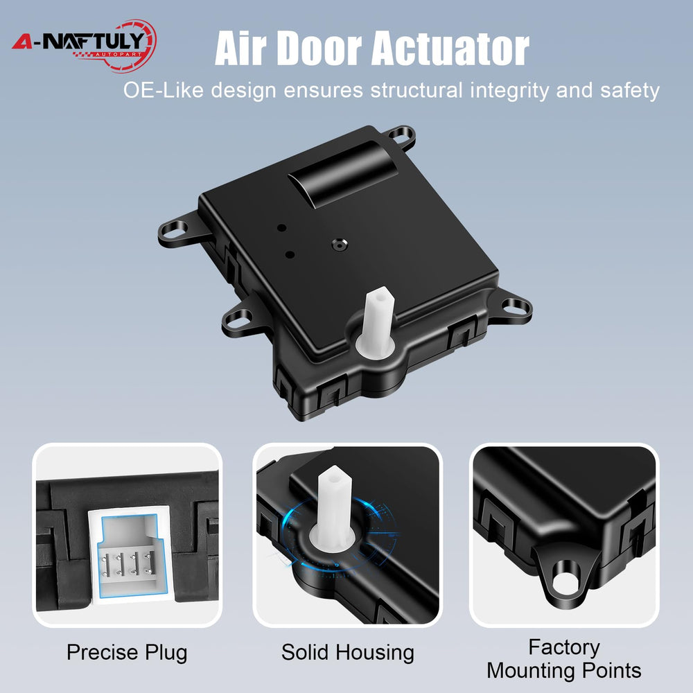 A-NAFTULY actuator label and part number for fast compatibility check