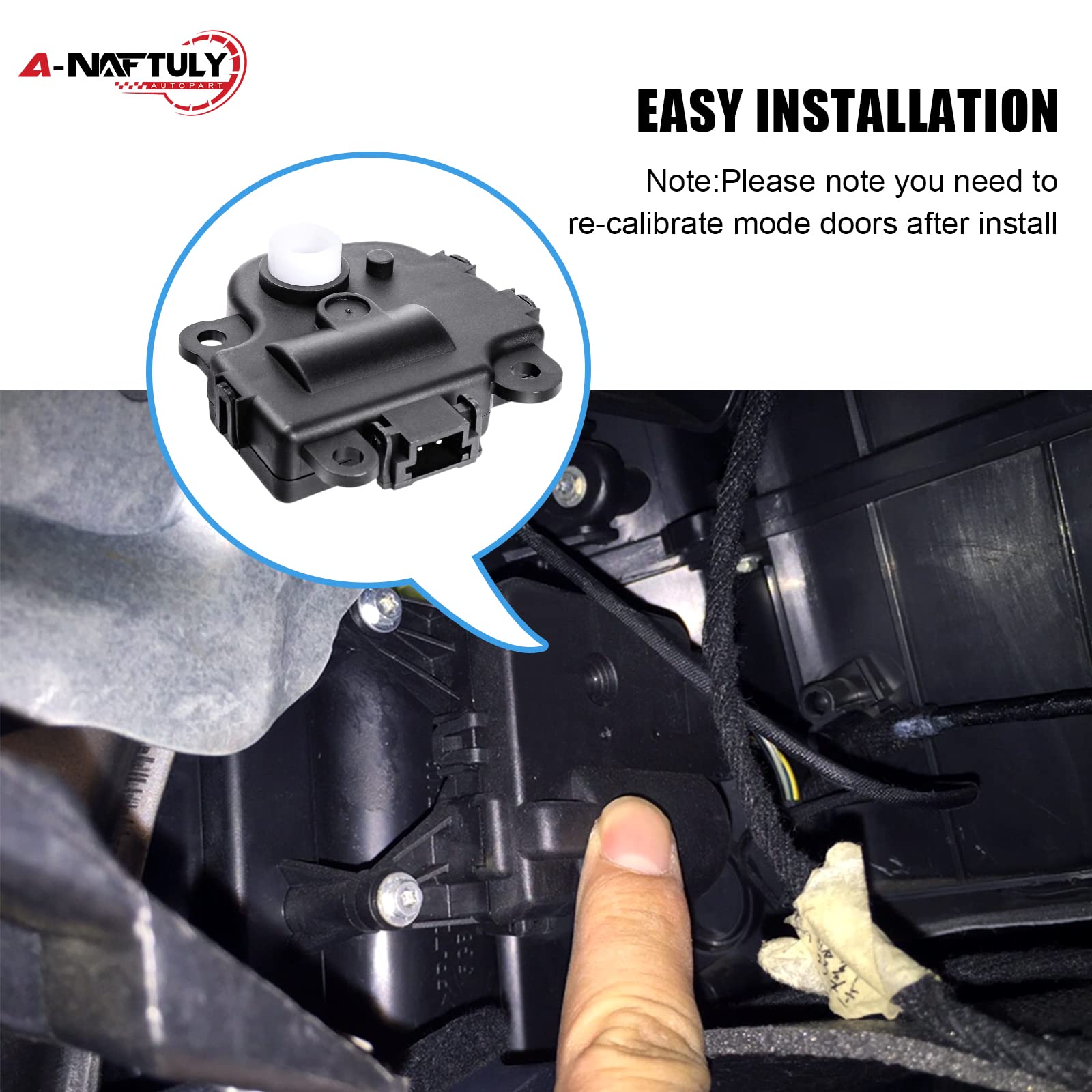 A-NAFTULY side view of electrical connector for easy plug-and-play benefit