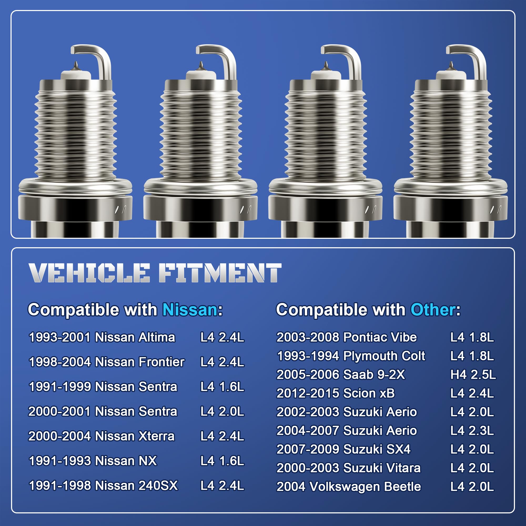A-NAFTULY spark plug held in hand to show scale and easy installation benefit