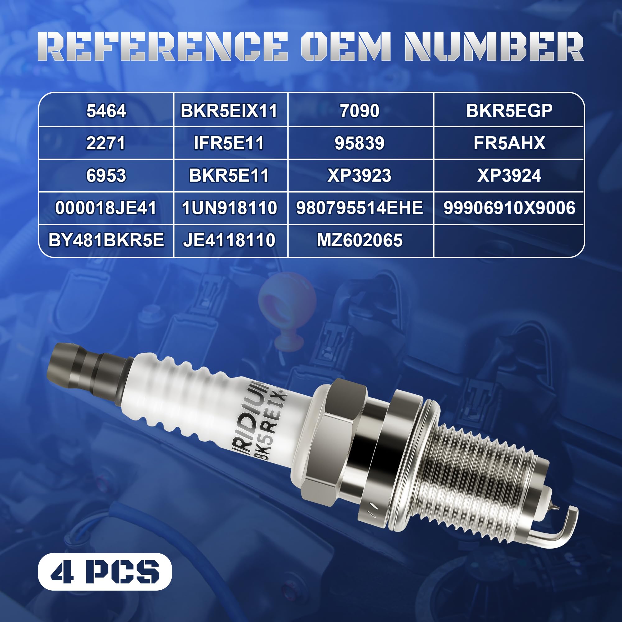 A-NAFTULY spark plug installed in engine cylinder head demonstrating correct fit
