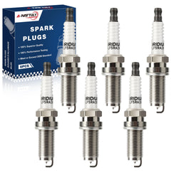 A-NAFTULY front packaging showing six iridium spark plugs and benefits
