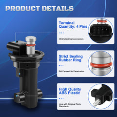 A-NAFTULY closeup of sensor terminals and connector for reliable electrical contact