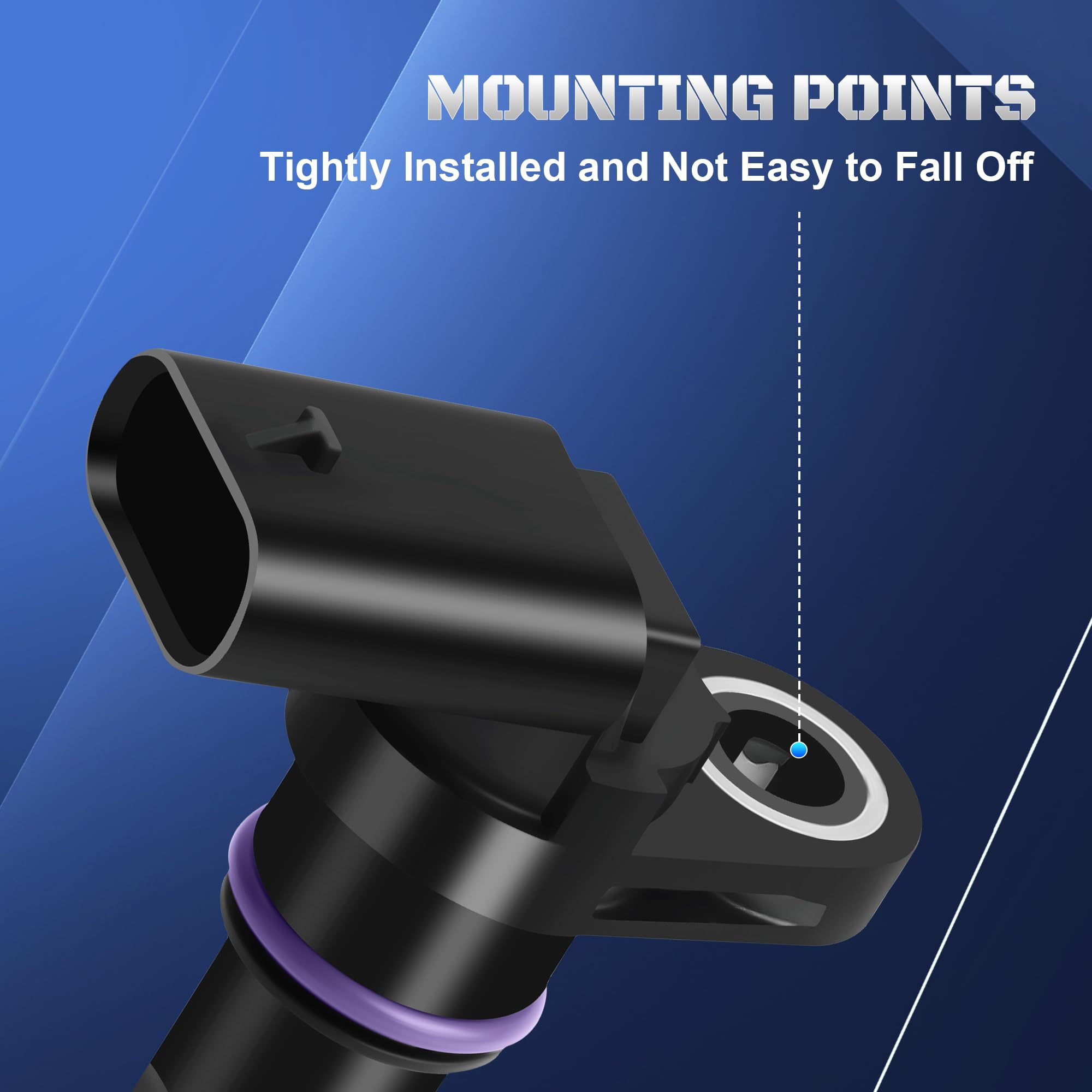 A-NAFTULY sensor installed in engine bay demonstrating easy replacement benefit