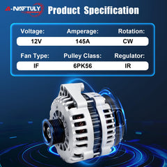 A-NAFTULY stator windings closeup showing copper coils for efficient power and reduced losses