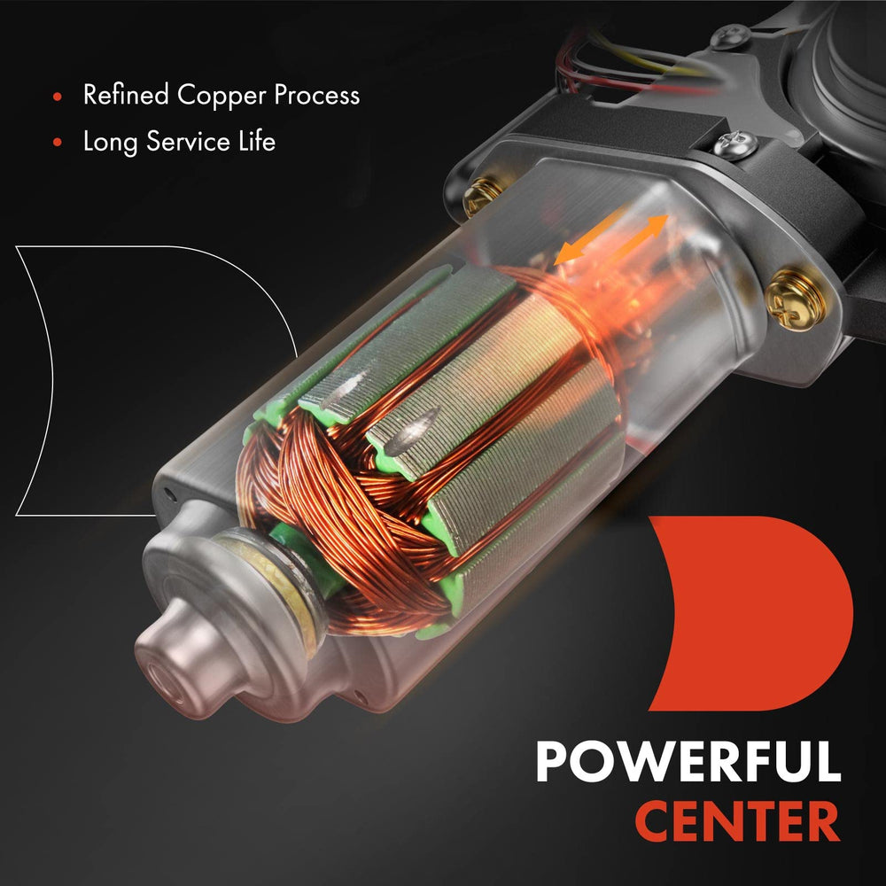 A-Premium two-pin electrical connector detail for easy plug-and-play installation