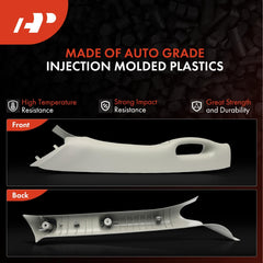 A-Premium handle installed on driver-side A-pillar demonstrating easy fit