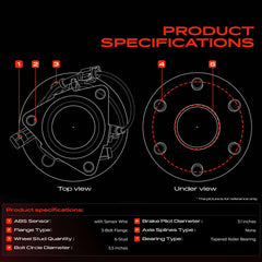 A-Premium ABS sensor wire closeup preserving sensor function and safety systems