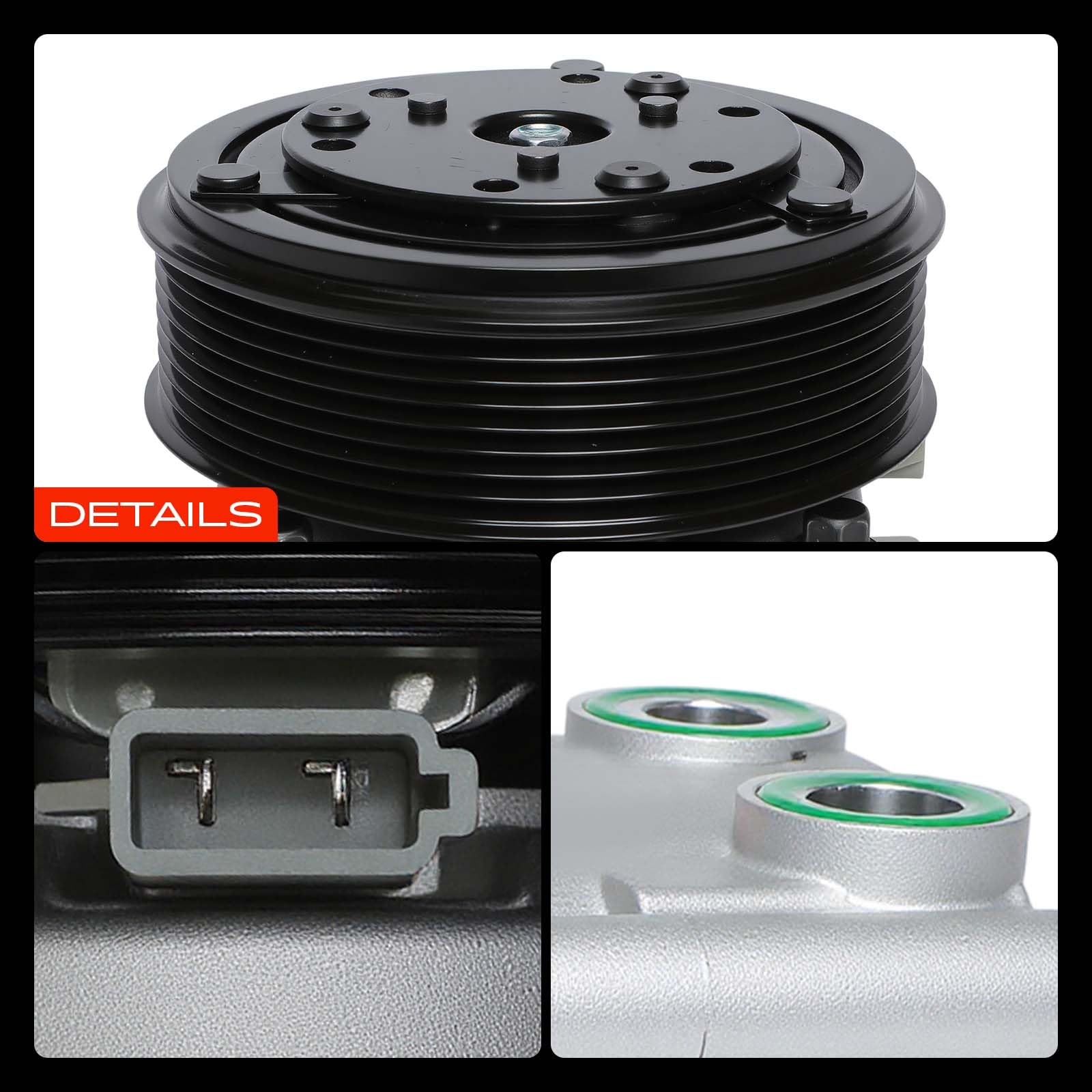 A-Premium electrical connector and service ports for quick hookups