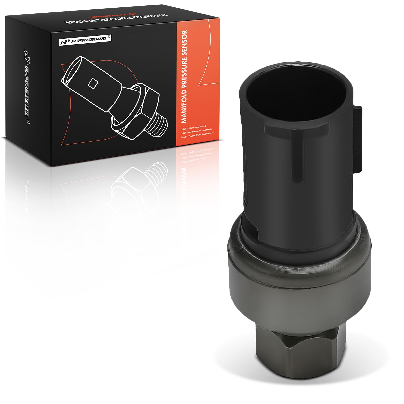 A-Premium front view of pressure switch showing compact housing for reliable replacement