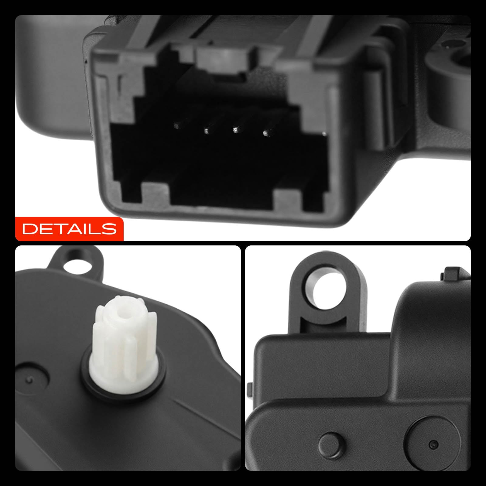 A-Premium actuator gears and spline detail showing precise motion control