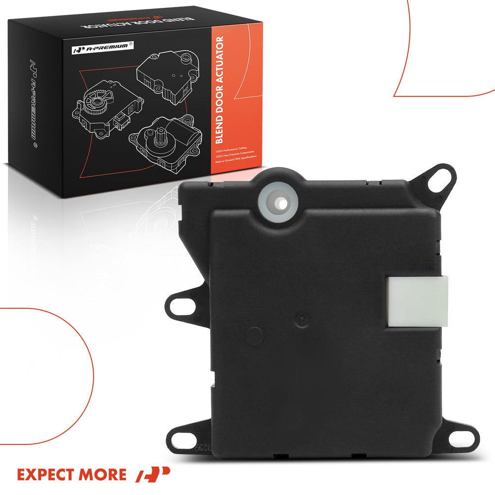 A-Premium actuator visible behind dashboard demonstrating improved cabin comfort
