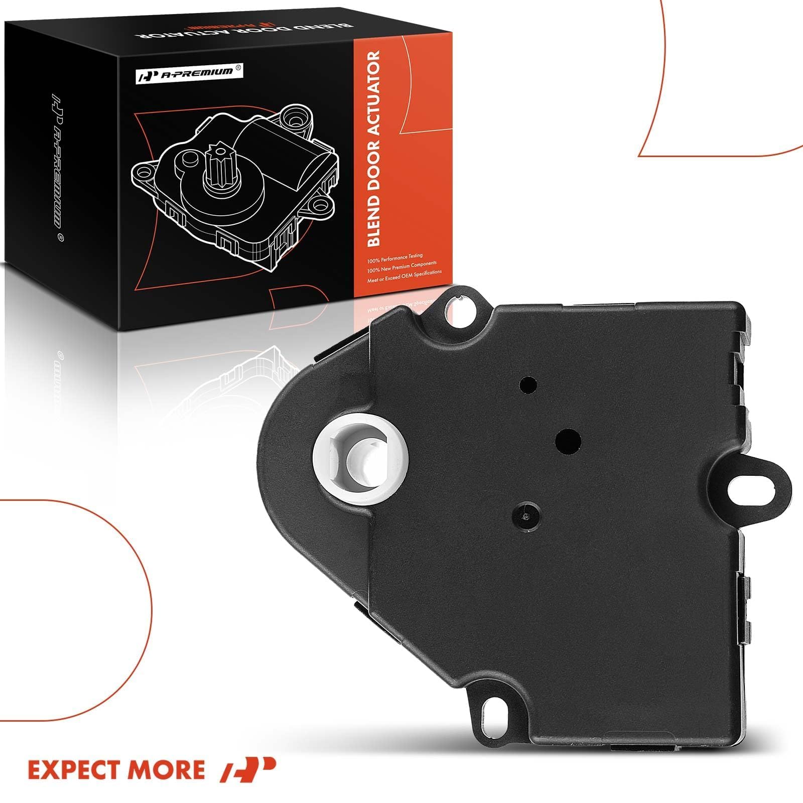 A-Premium actuator shown near truck dashboard indicating straightforward restoration