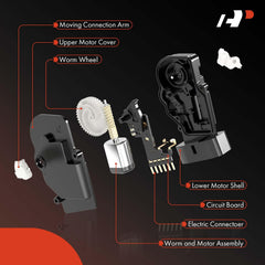A-Premium actuator mounting bracket detail for secure, direct-fit installation