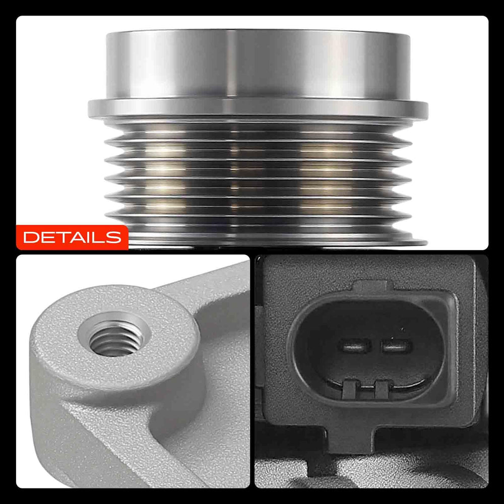 A-Premium alternator packaging and accessories protecting the unit during shipping