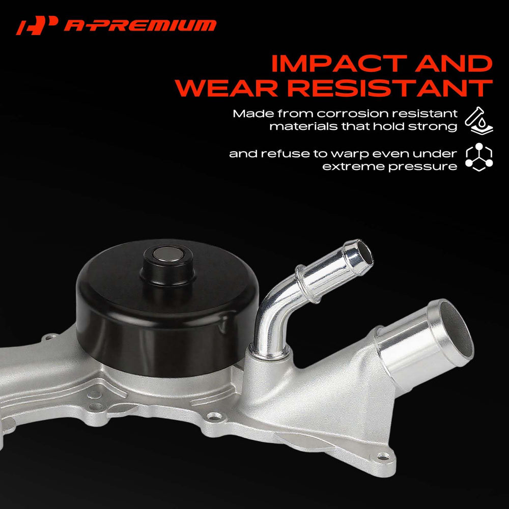 A-Premium aluminum housing finish resisting heat and aiding long-term reliability