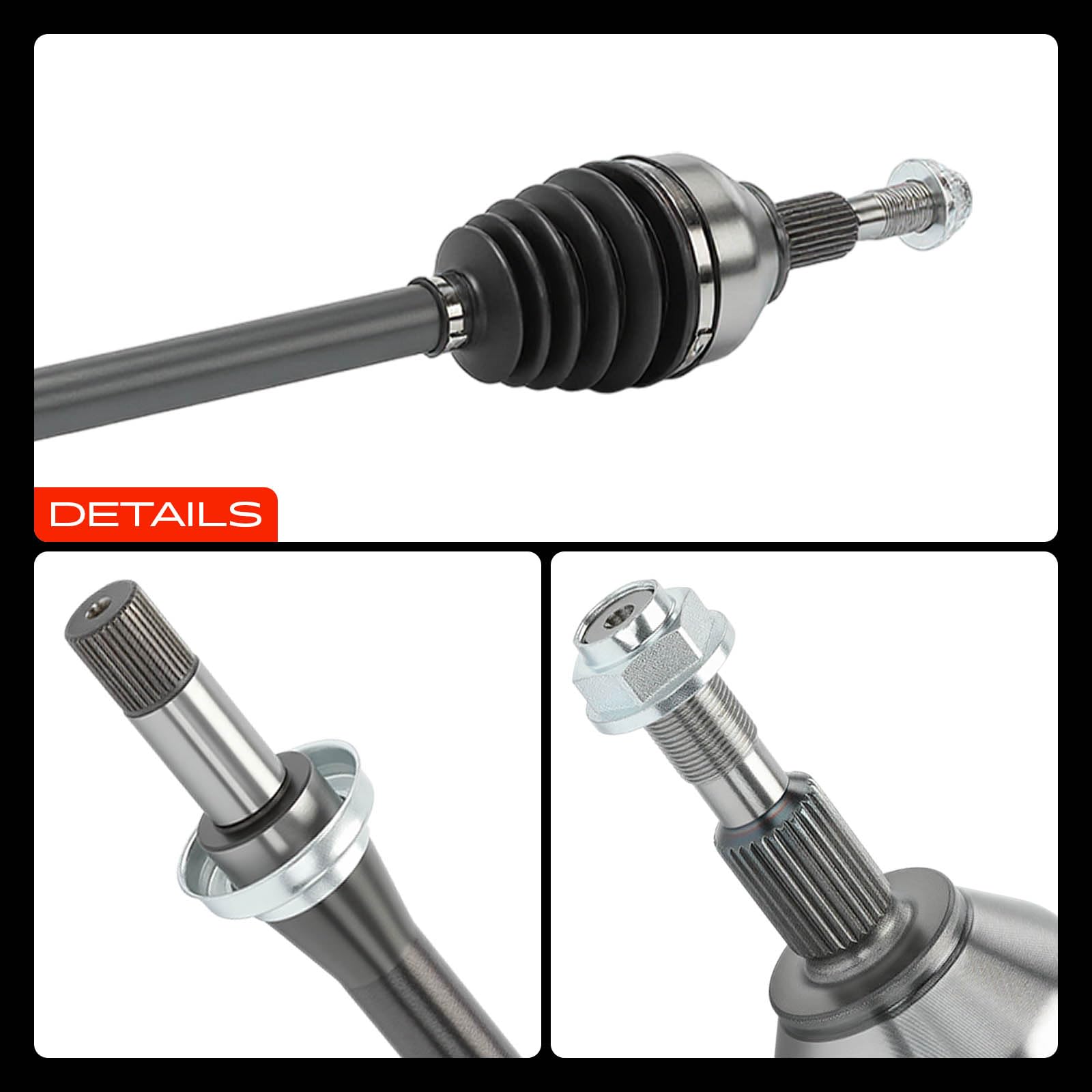 A-Premium greased joint detail indicating lubrication and durability benefits