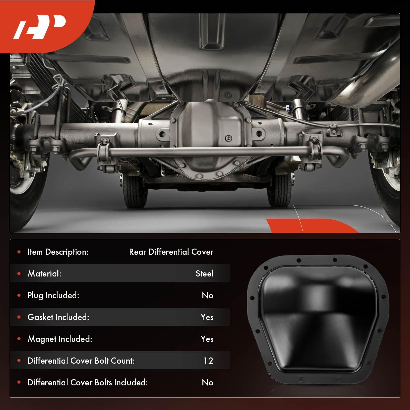 A-Premium rear view of cover highlighting internal magnet placement benefit