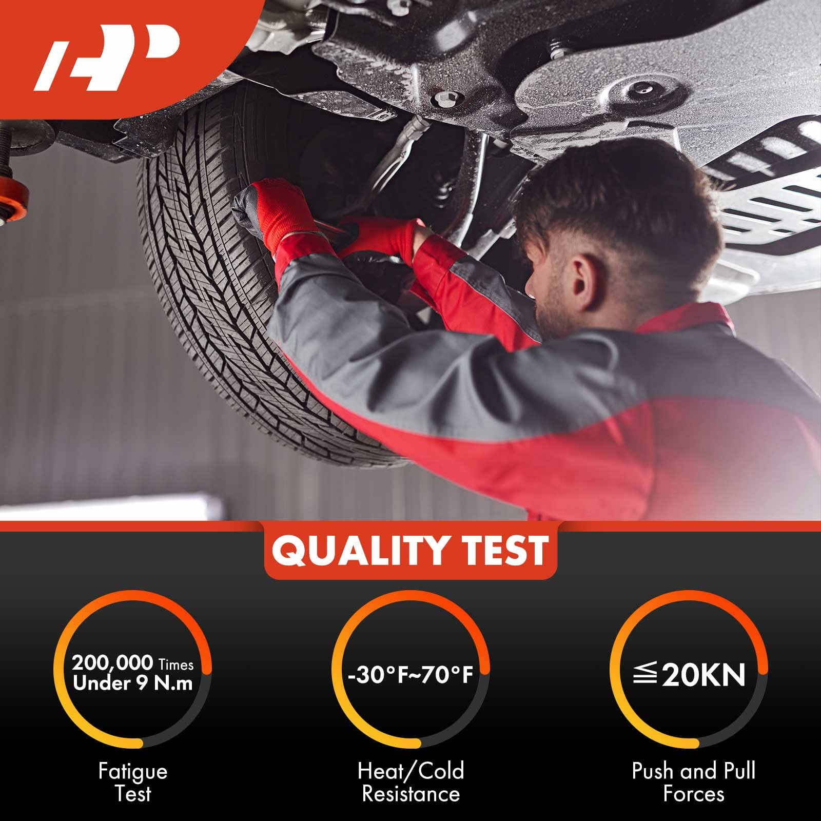 A-Premium label with reference numbers aiding compatibility verification