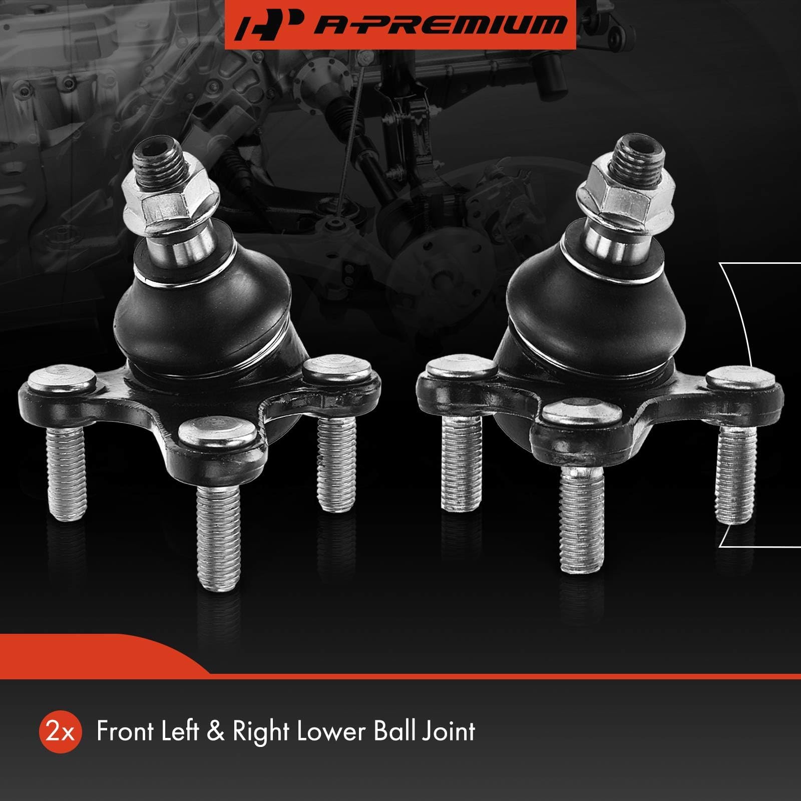 A-Premium rubber bushing close-up showing noise and vibration reduction