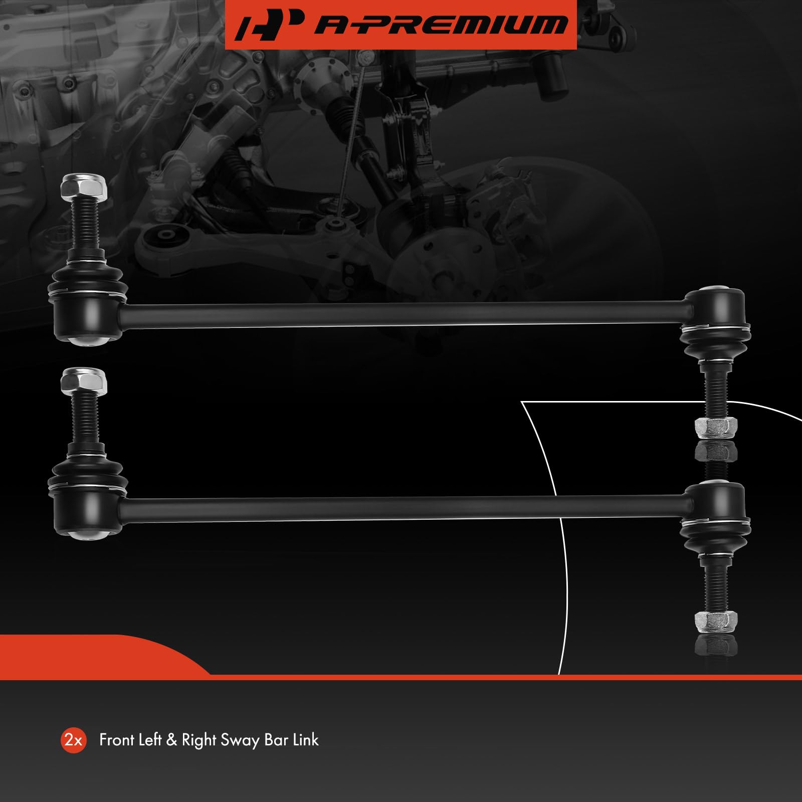 A-Premium ball stud close-up showing greased joint for smoother operation