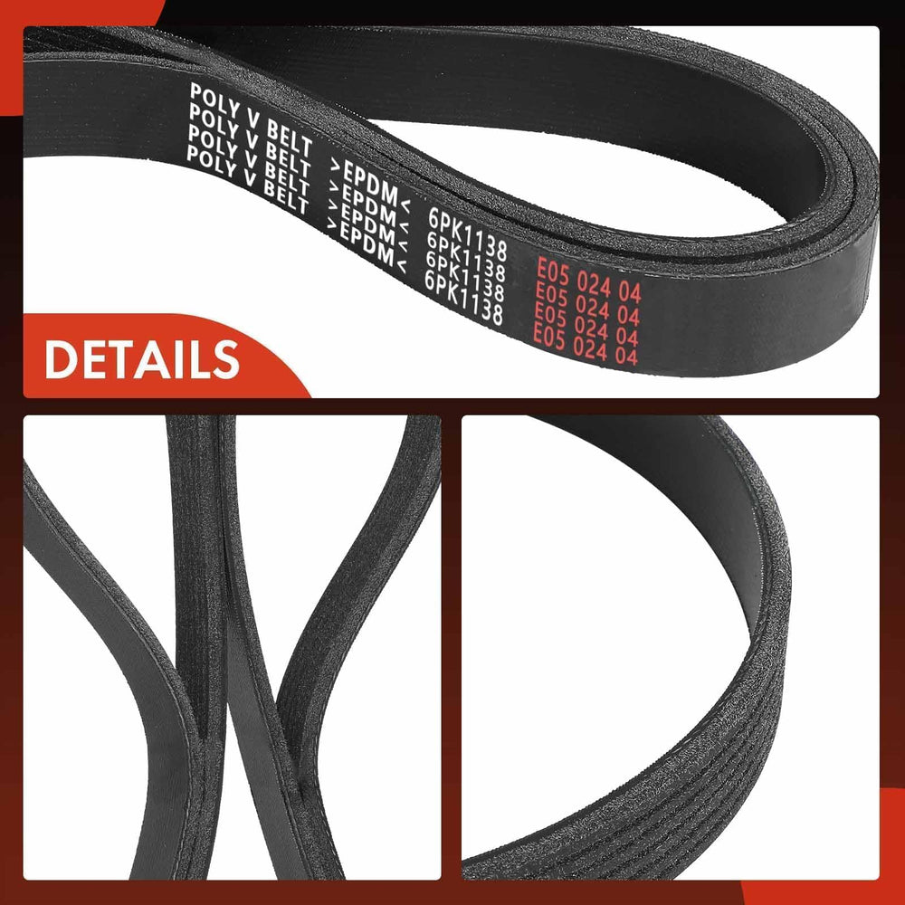 A-Premium belt in a garage with tools, illustrating easy replacement and reliable performance benefit