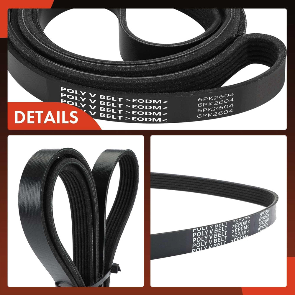 A-Premium belt installed during roadside repair for reliable performance
