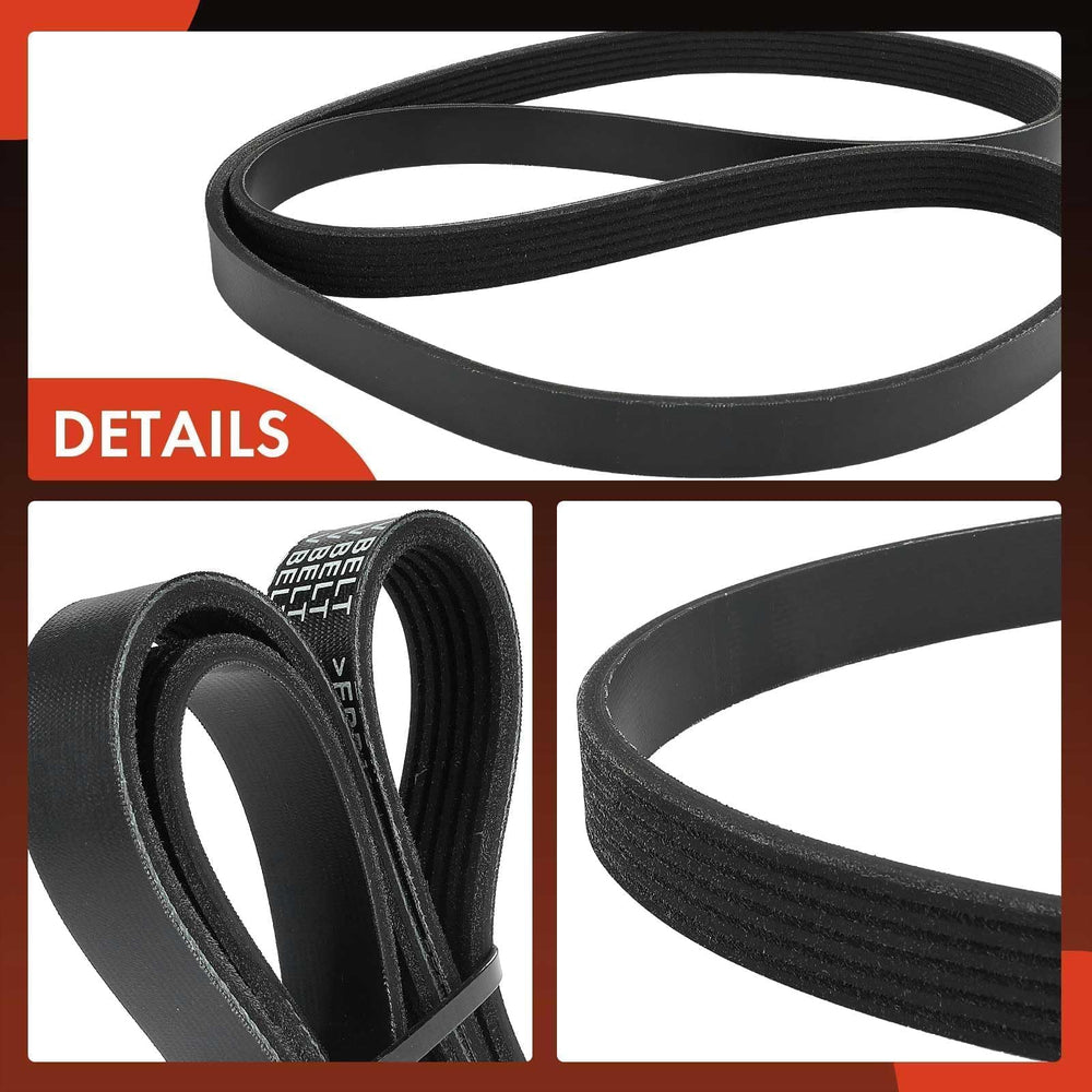 A-Premium belt with tensioner tool demonstrating proper installation