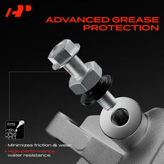 A-Premium image of bleeder and inlet ports (M10 x 1.0) highlighting easy brake-line connection