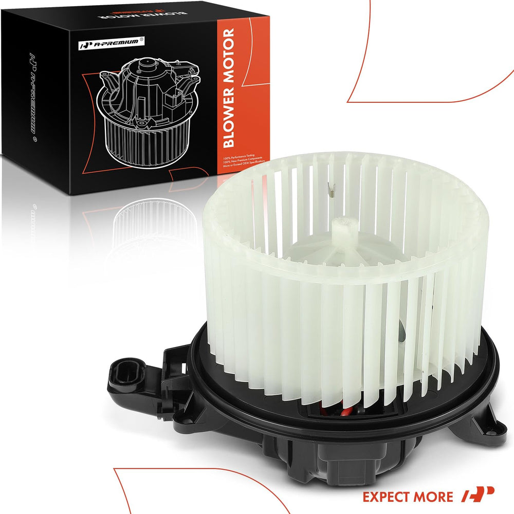 A-Premium blower motor operating in cabin delivering stronger airflow