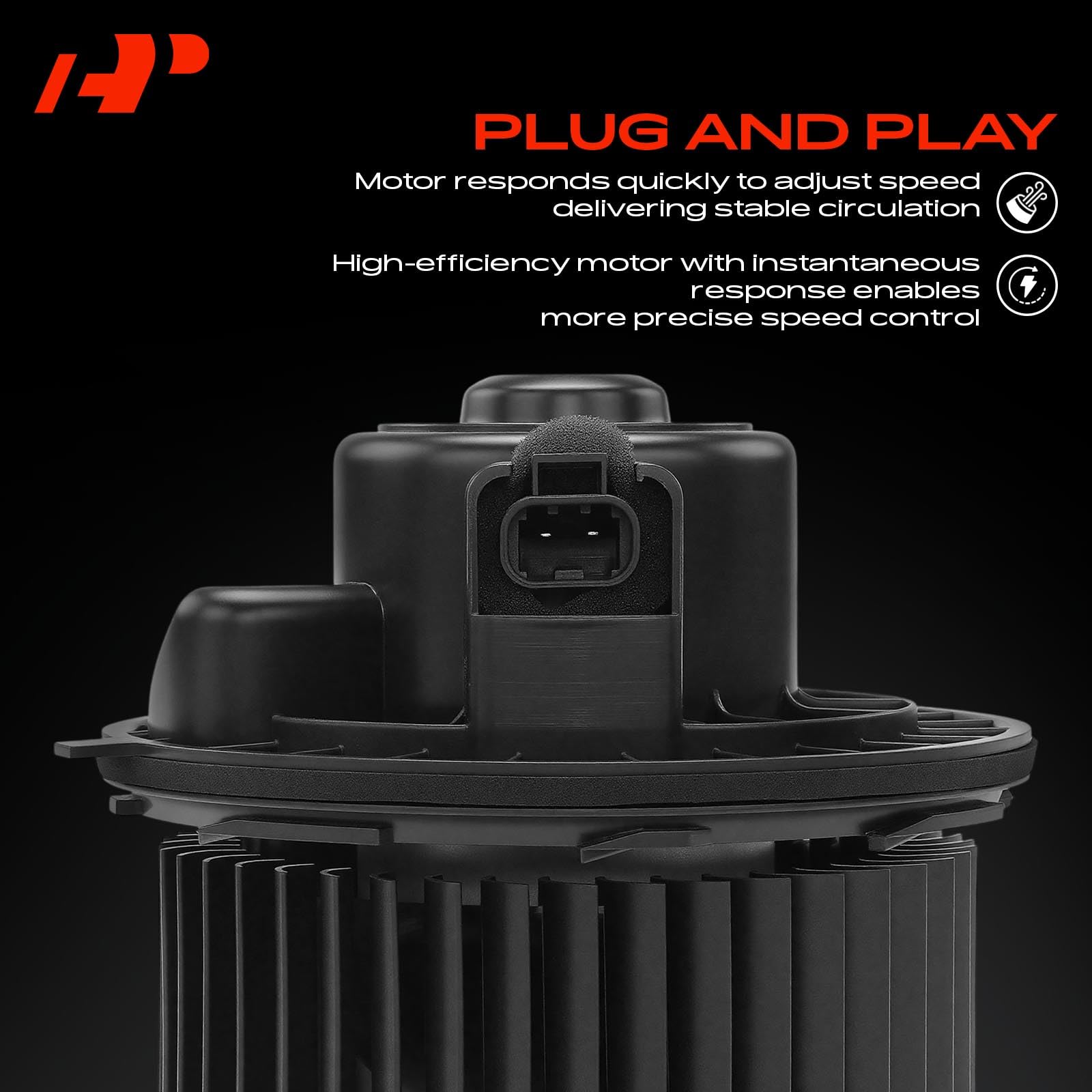 A-Premium side view highlighting flange clamp mounting for correct installation