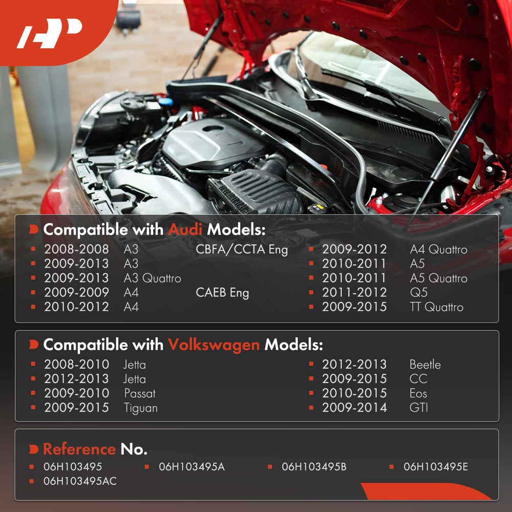 A-Premium breather hoses detail illustrating flexible durable hose benefit