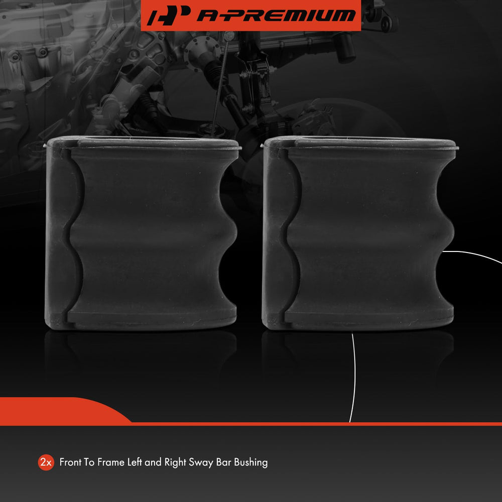 A-Premium bushing side profile with dimensions ensuring OEM-equivalent replacement