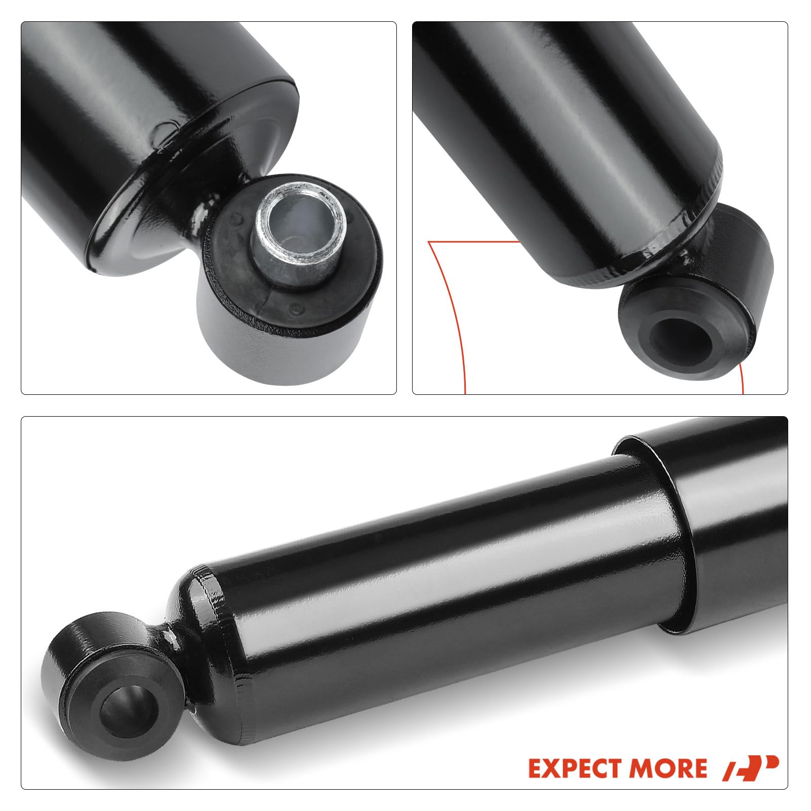 A-Premium shock packaged with mounting hardware ready for installation