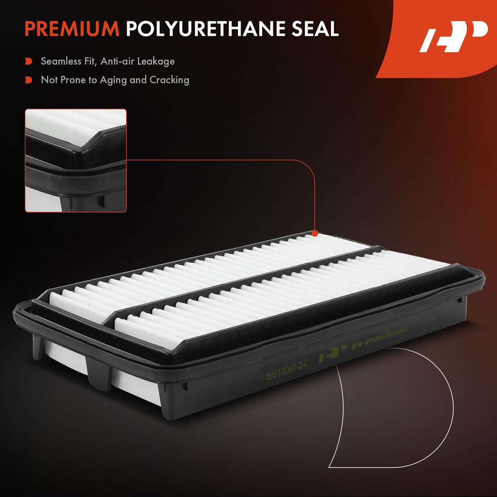 A-Premium cabin filter activated carbon layer visible for odor reduction